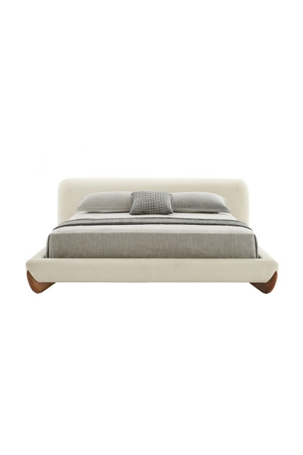 Cream Fabric Bed | Oroa.com