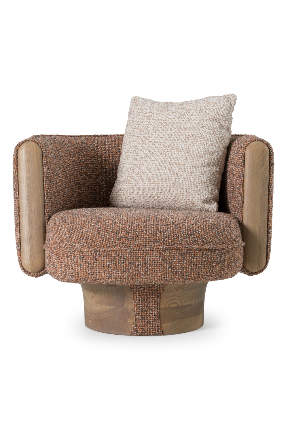 Multicolored Boucle Accent Chair | Oroa.com