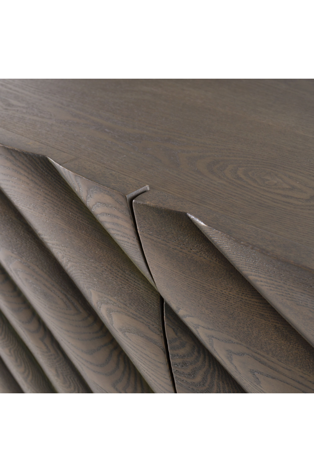 Wave Patterned Ash Sideboard | Oroa.com