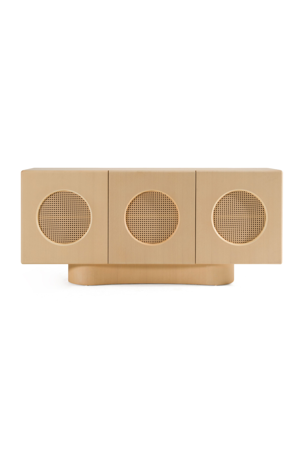 Natural Ash Rattan Sideboard | Oroa.com
