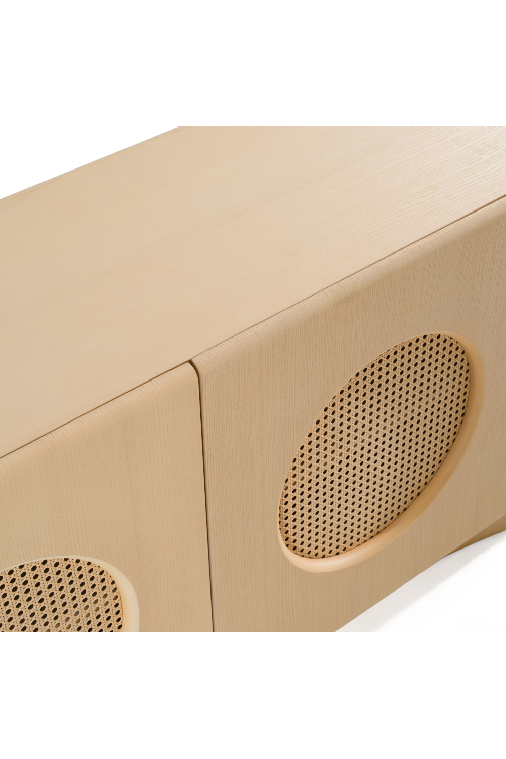 Natural Ash Rattan Sideboard | Oroa.com