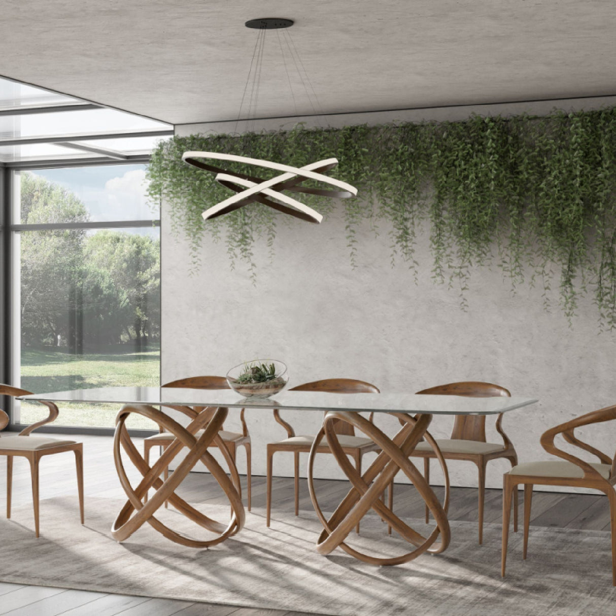 Spherical Base Dining Table | Oroa.com