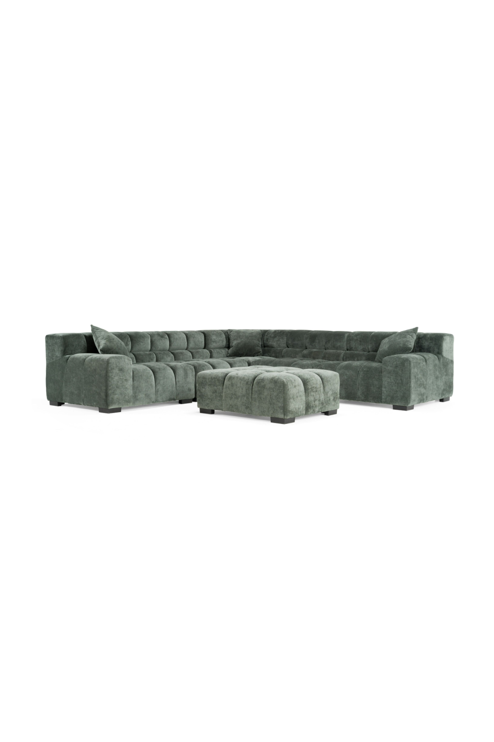 Green Fabric Modular Sofa | Oroa.com