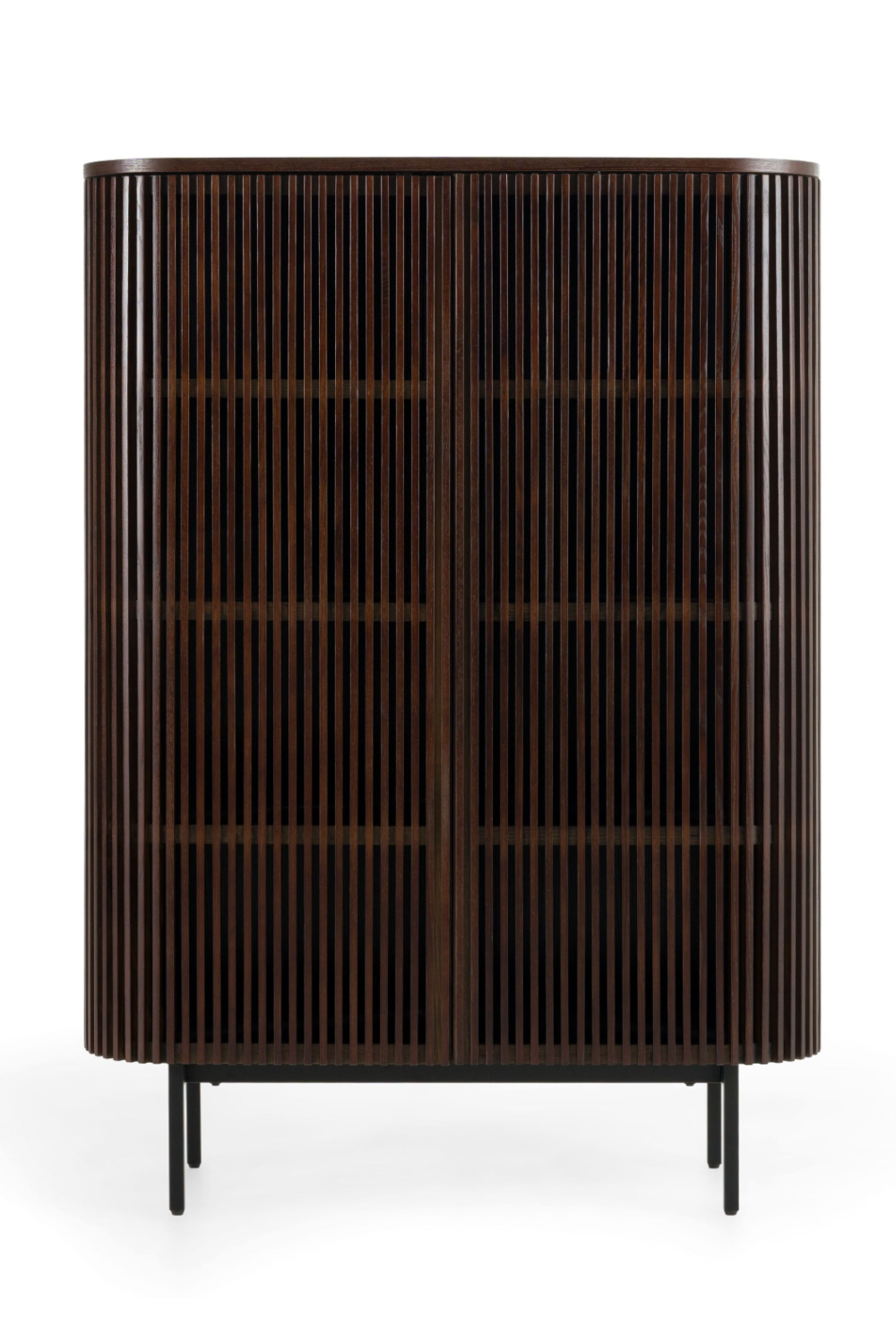 Smoked Ash Tall Sideboard | Oroa.com