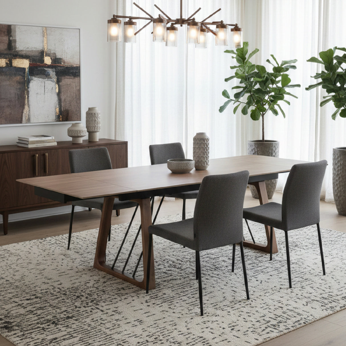 Ceramic Extendable Dining Table | Oroa.com