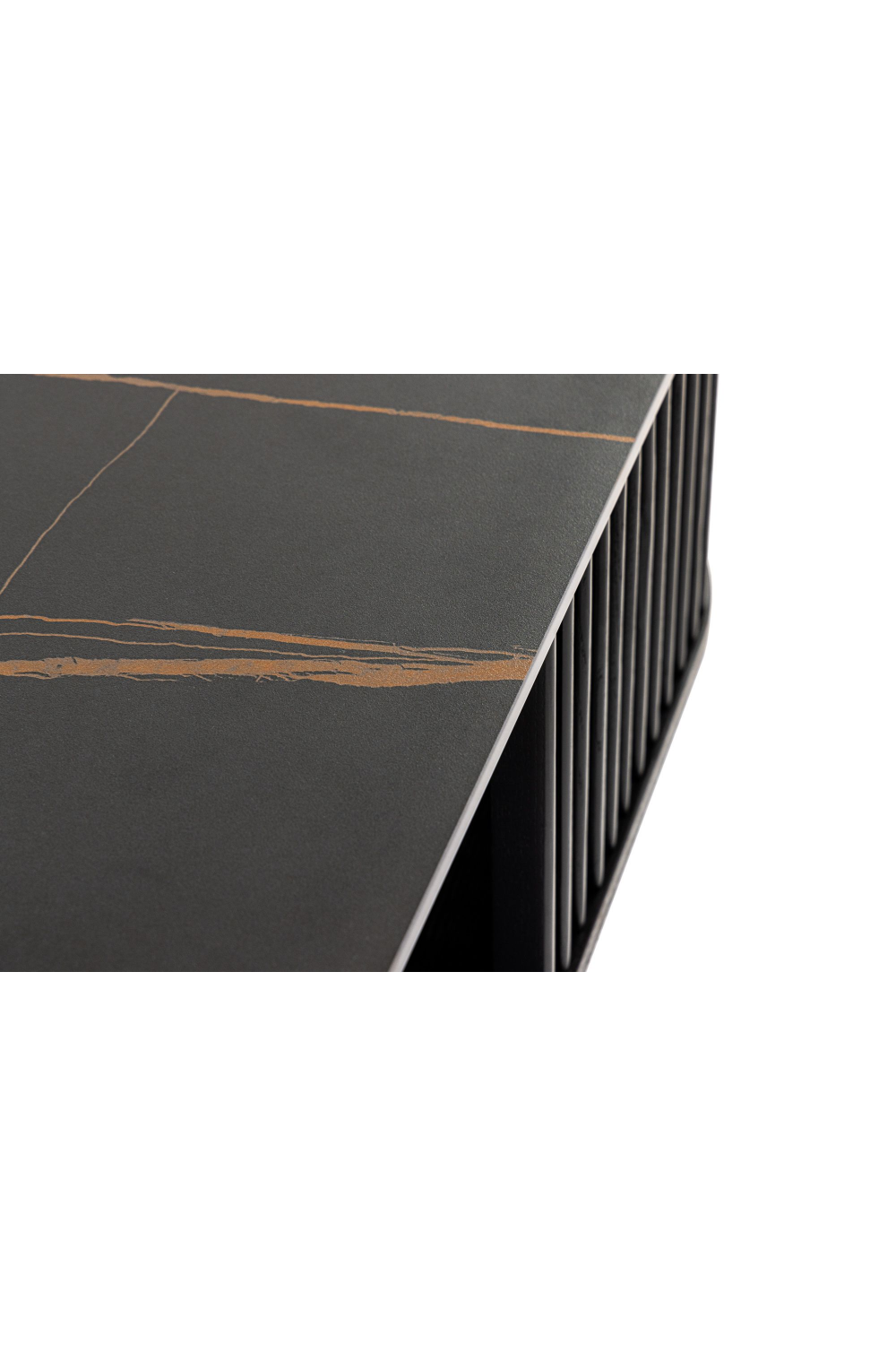 Black Ceramic Square Coffee Table | Oroa.com