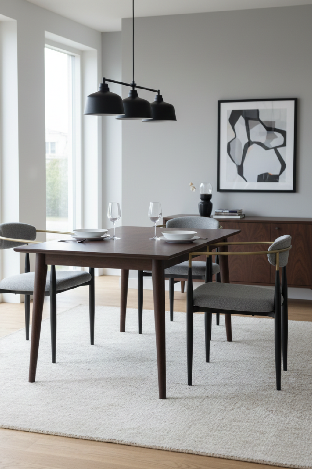 Gold-Armed Dining Chair | Oroa.com
