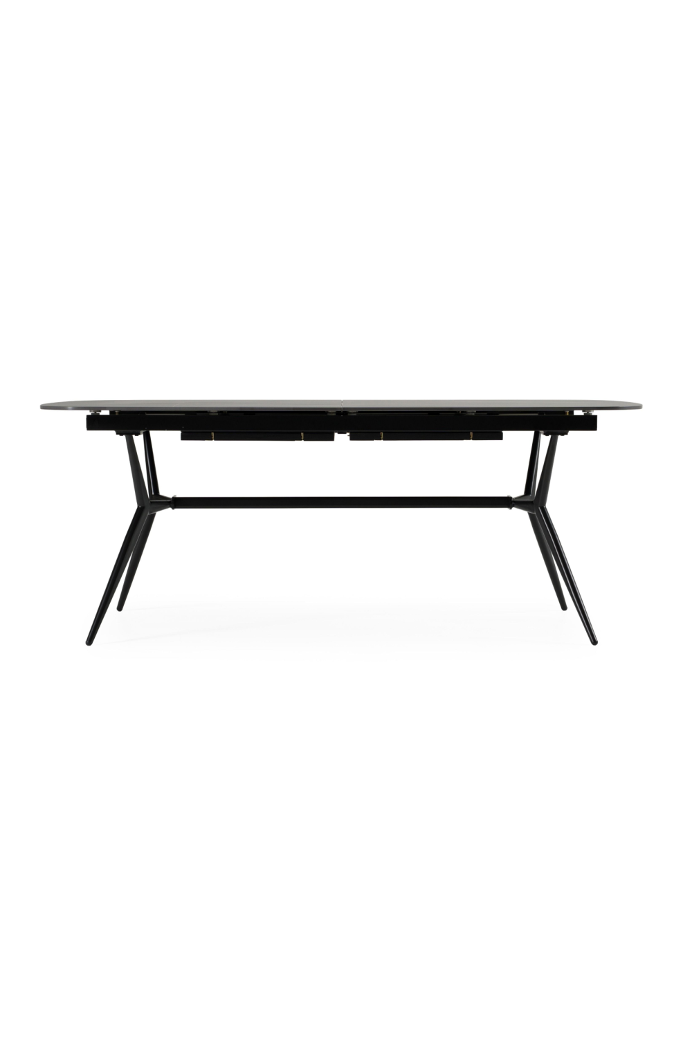 Black Ceramic Extendable Dining Table | Oroa.com
