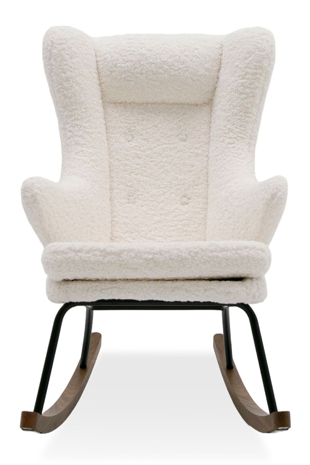 White Sherpa Rocking Chair | Oroa.com