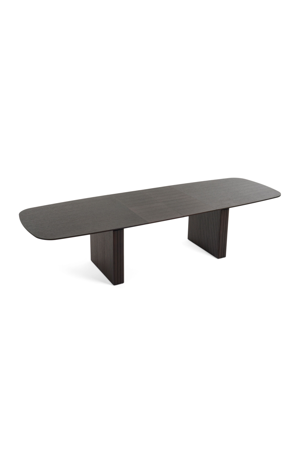 Smoked Oak Extendable Dining Table | Oroa.com