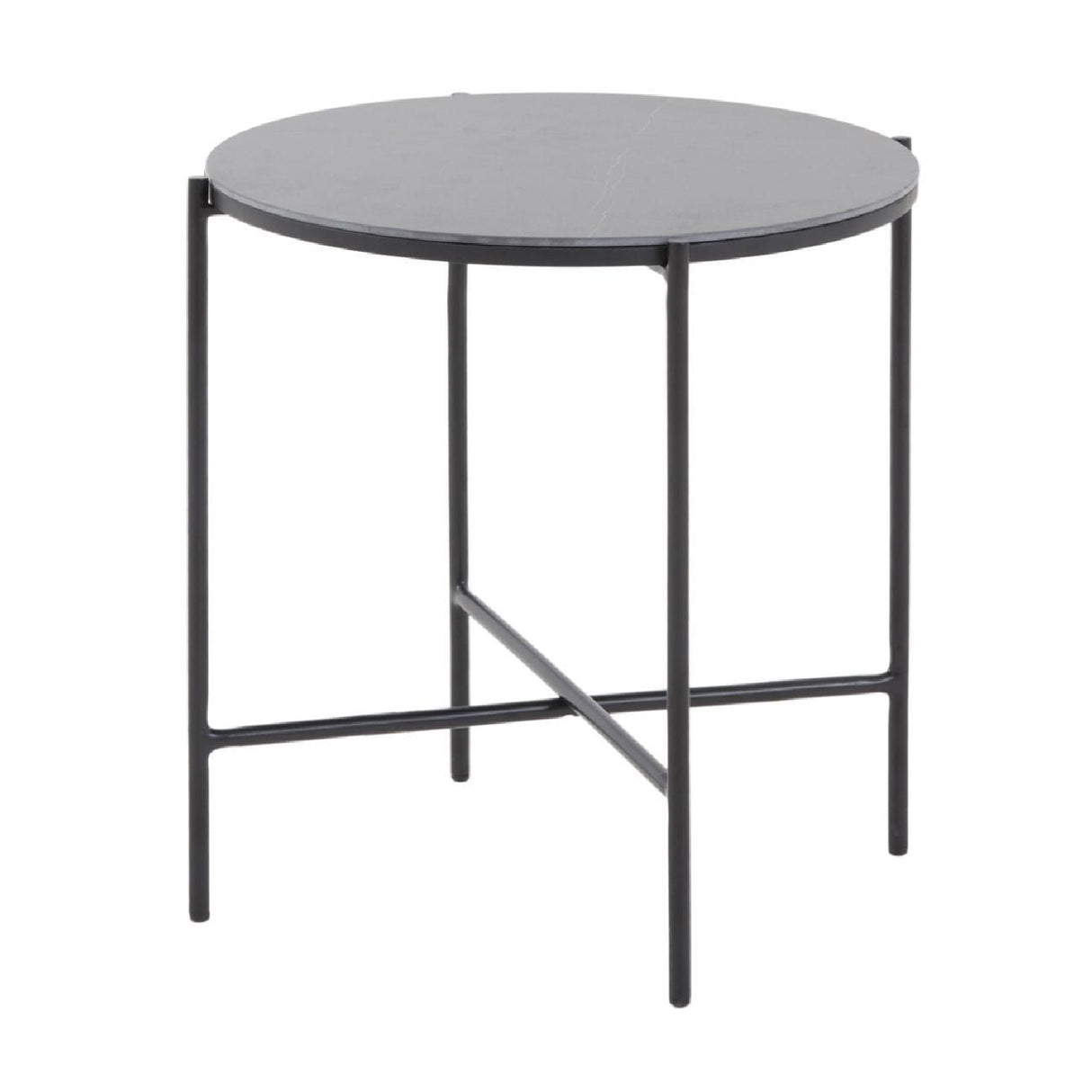 Black Ceramic End Table | Oroa.com