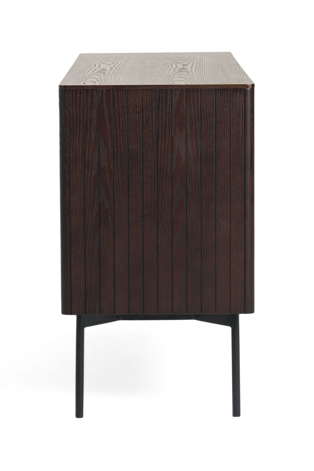 Slatted Smoked Ash Sideboard | Oroa.com