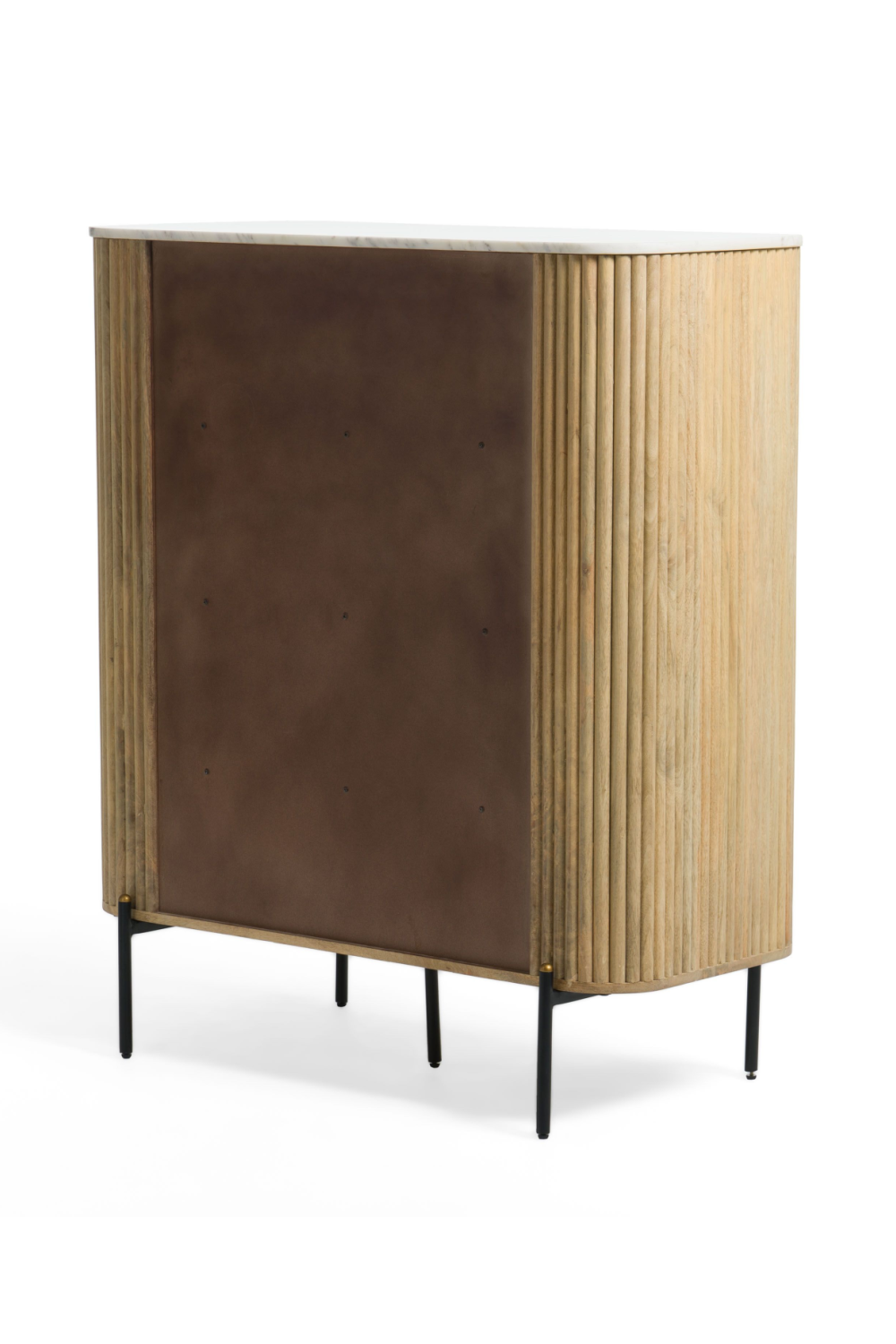 Mango Wood 2-Door Tall Sideboard | Oroa.com