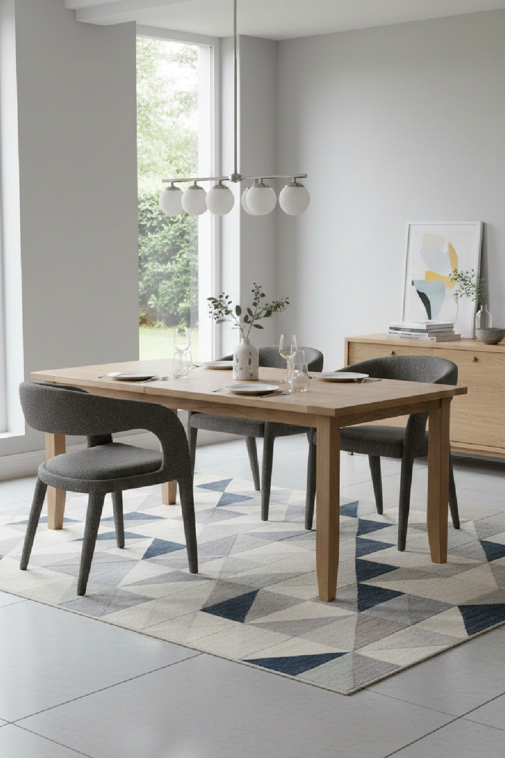 Fabric Upholstered Dining Chair | Oroa.com