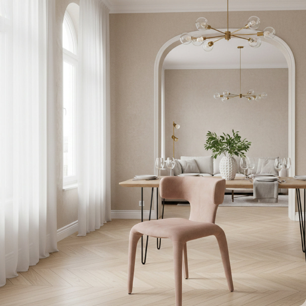 Velvet Dining Chair | Oroa.com