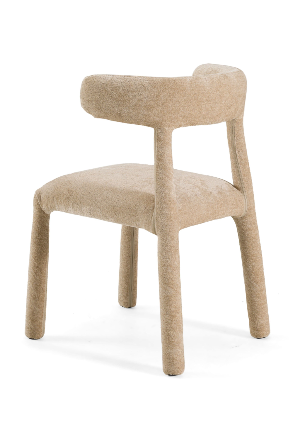 Beige Velvet Dining Chair | Oroa.com