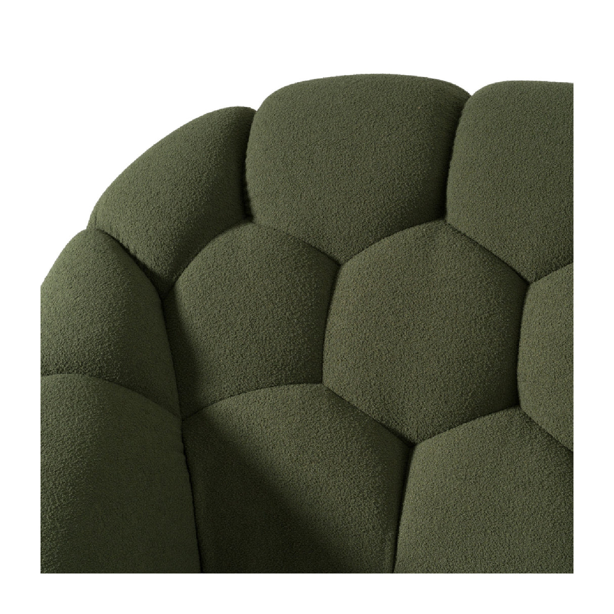 Hexagonal Tufted Queen Bed | Oroa.com
