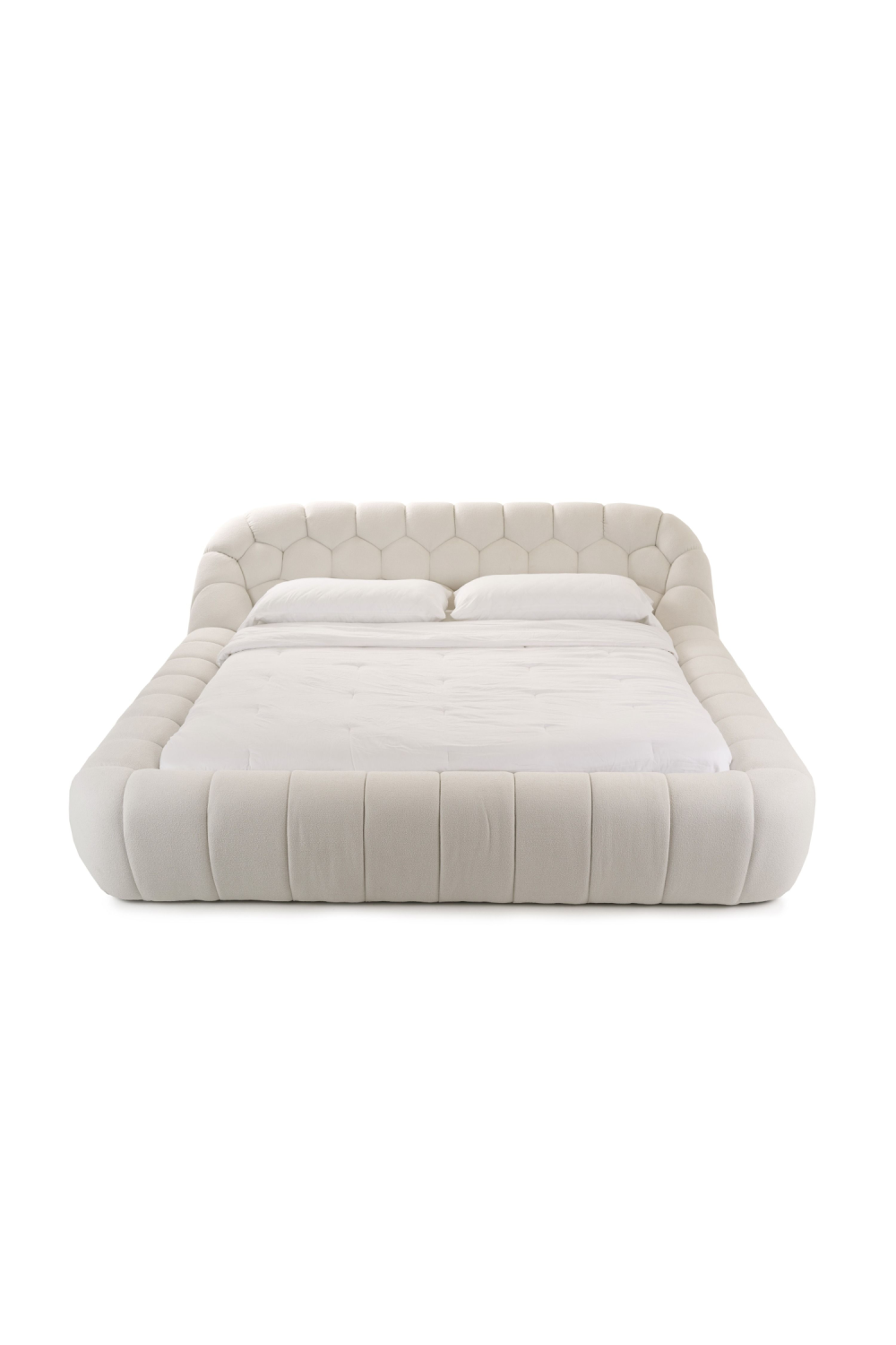 Hexagonal Tufted Queen Bed | Oroa.com