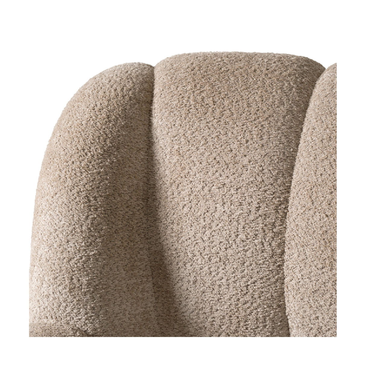 Tan Upholstered Panel Headboard Bed | Oroa.com