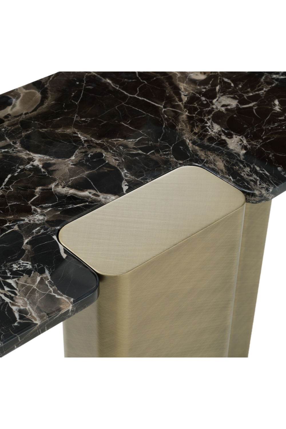 Black Marble Console Table | Oroa.com