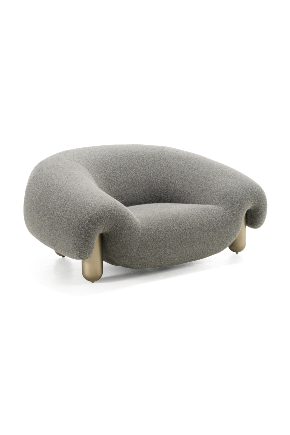 Gray Contemporary Accent Chair | Oroa.com