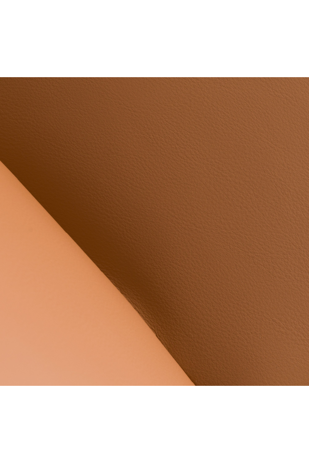 Brown Vegan Leather Accent Chair | Oroa.com