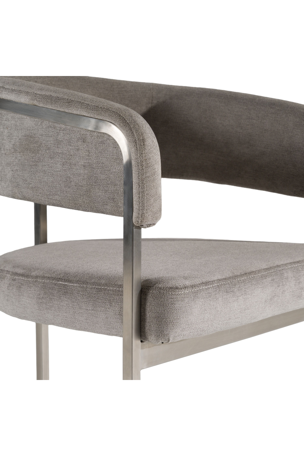 Brass-Framed Dining Side Chair | Oroa.com