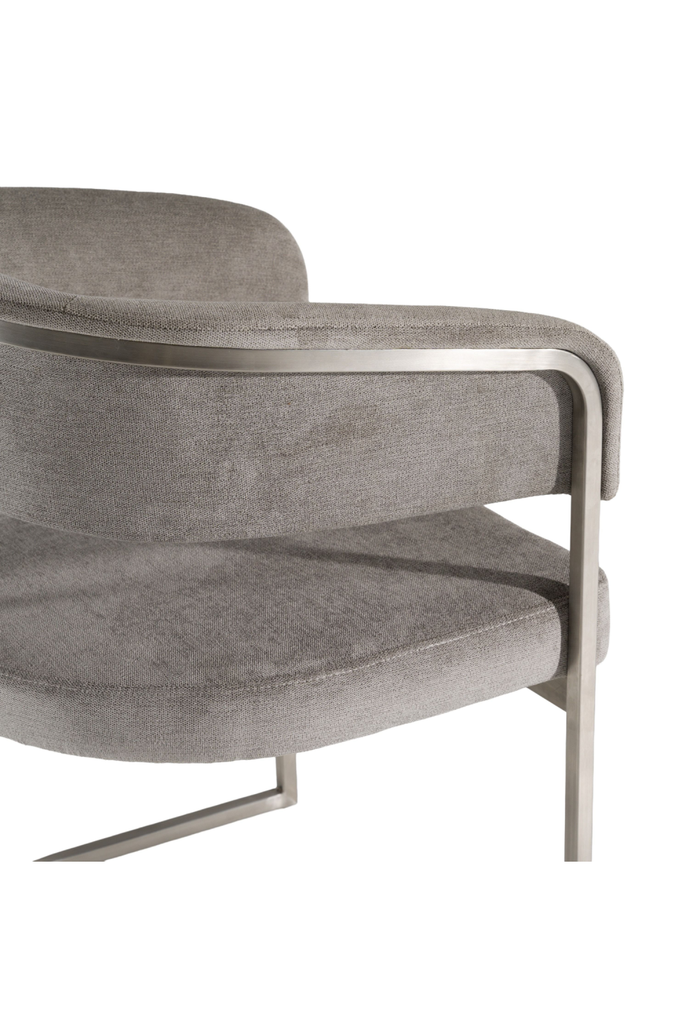 Brass-Framed Dining Side Chair | Oroa.com