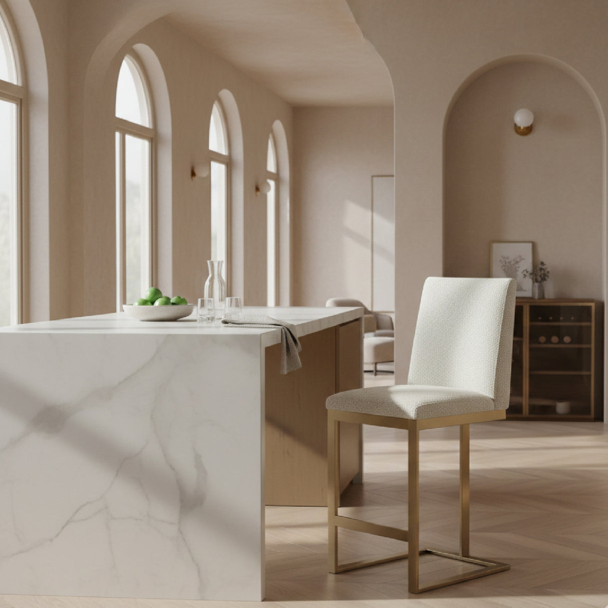 Cantilevered Counter Stool | Oroa.com