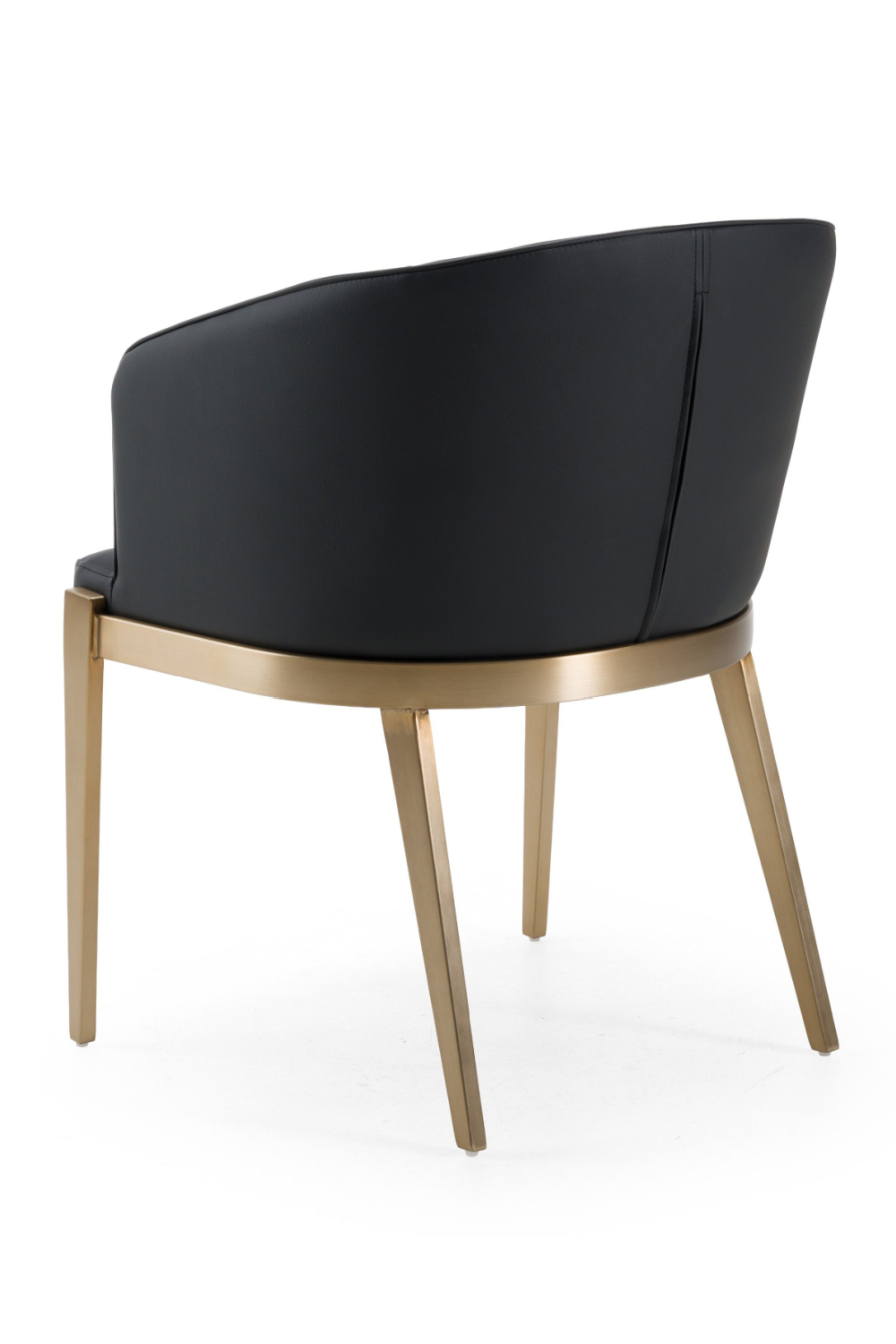 Gray Vegan Leather Dining Chair | Oroa.com