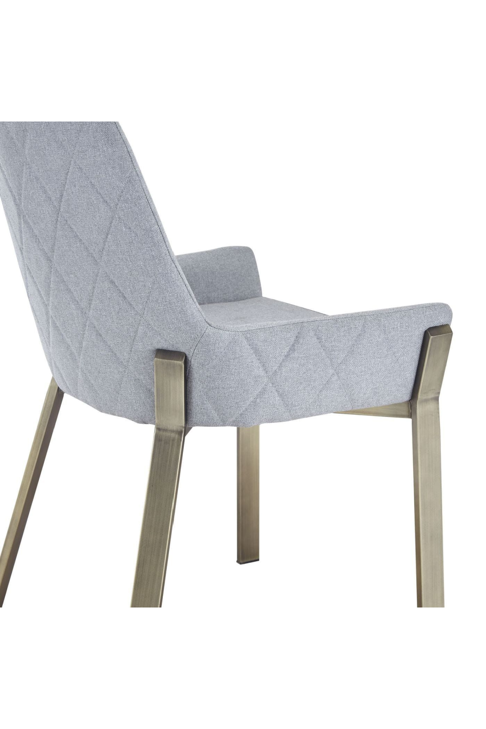 Gray Upholstered Dining Chair | Oroa.com