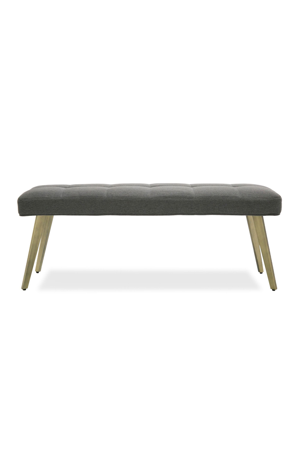 Gray Woven Fabric Bench | Oroa.com