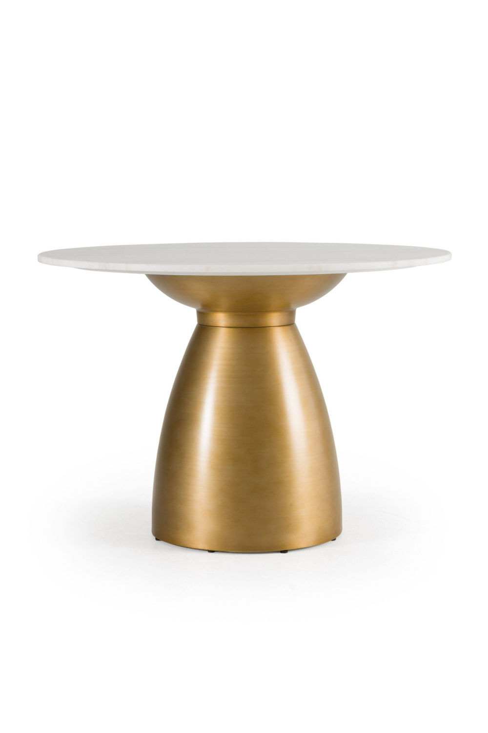 Gold Base Marble Dining Table | Oroa.com