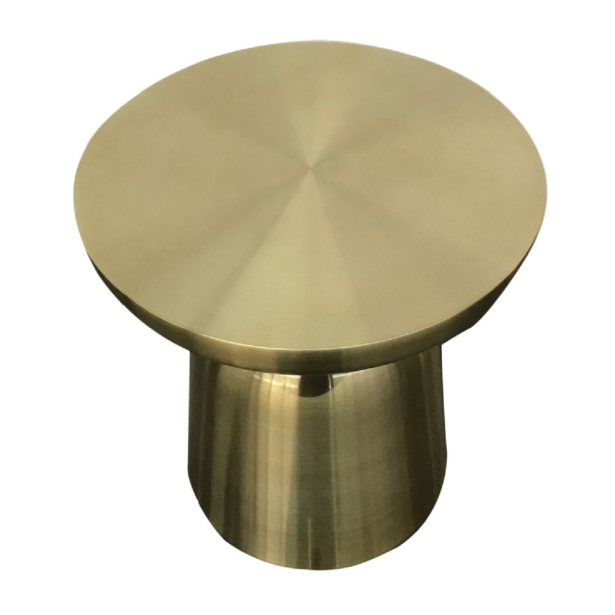 Gold Aluminum End Table | Oroa.com