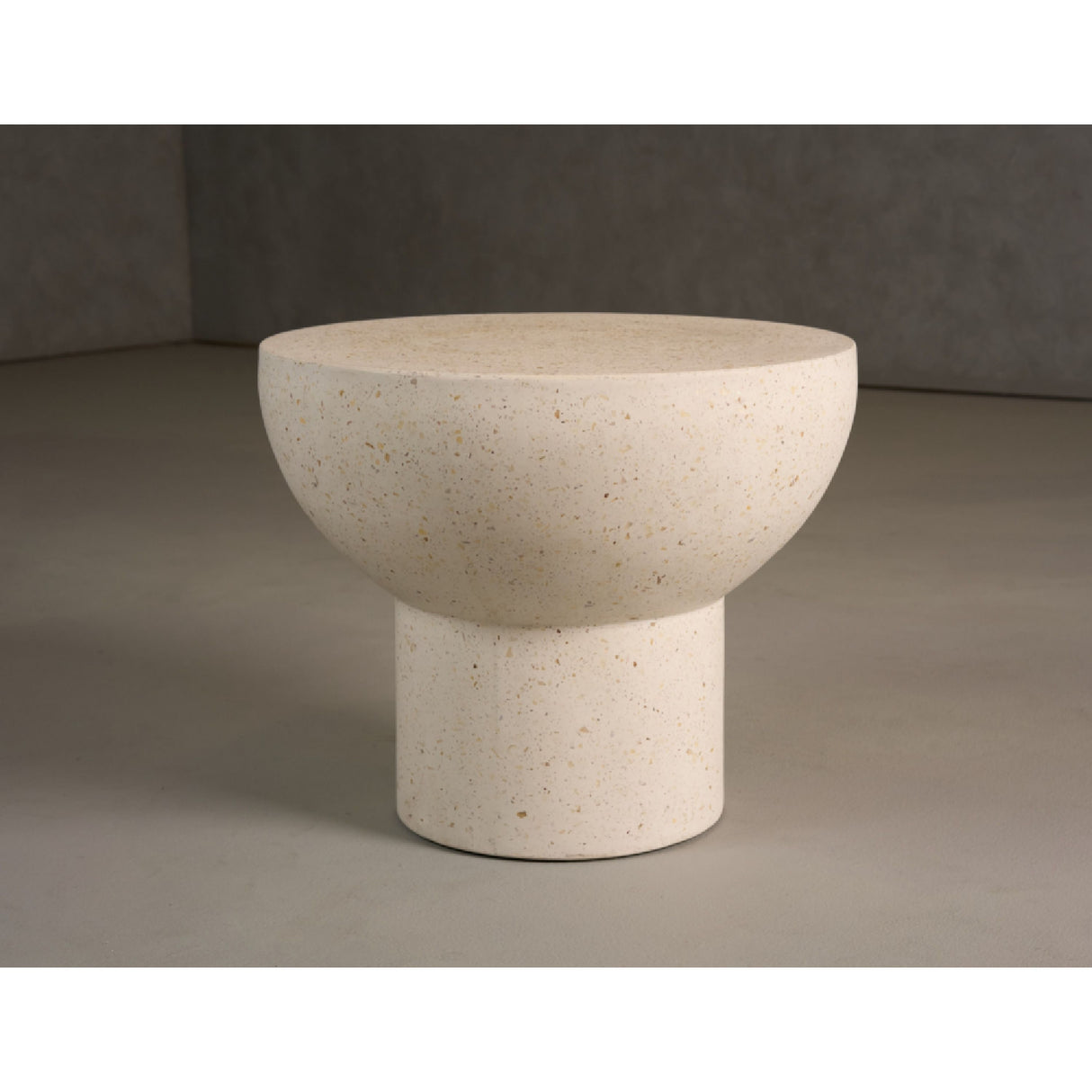 Round Terrazzo End Table | Oroa.com