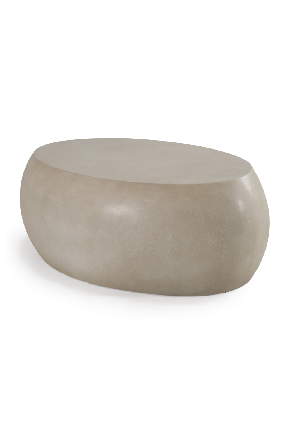 Oval Concrete Coffee Table | Oroa.com