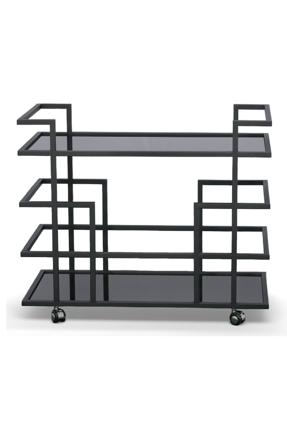 Black Stainless Steel Wine Rack | Oroa.com