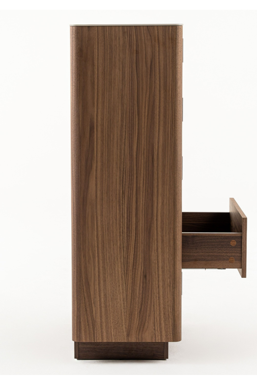 5-Drawer Walnut Chest | Oroa.com