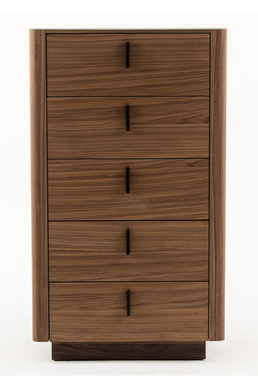 5-Drawer Walnut Chest | Oroa.com