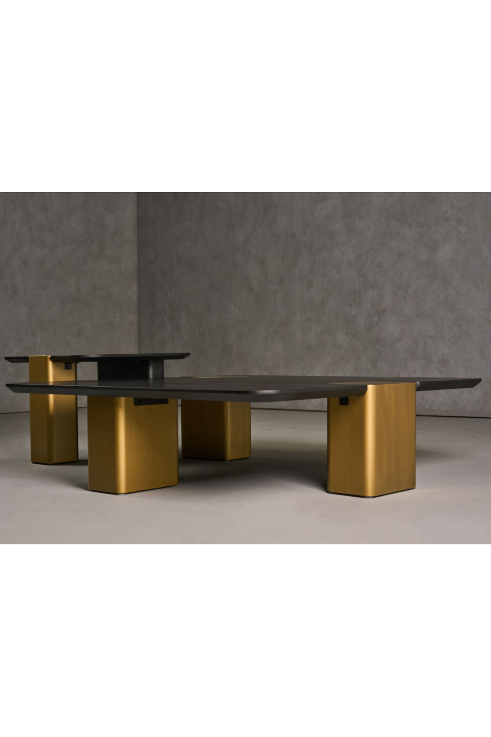 Black Oak Nesting Coffee Tables (2) | Oroa.com