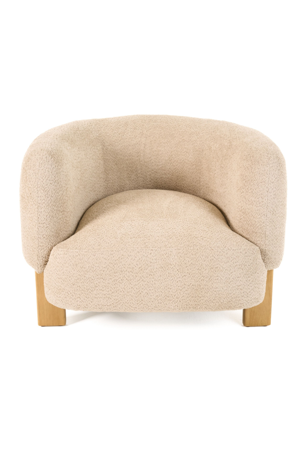 Curved-Back Accent Chair | Oroa.com