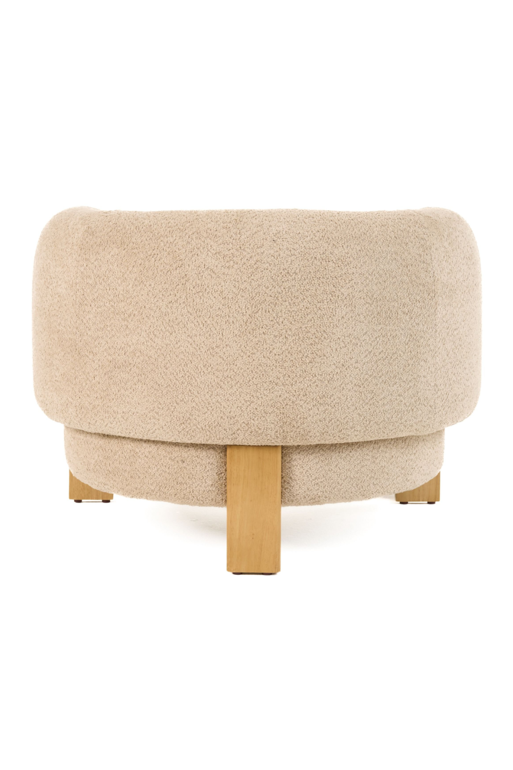 Curved-Back Accent Chair | Oroa.com