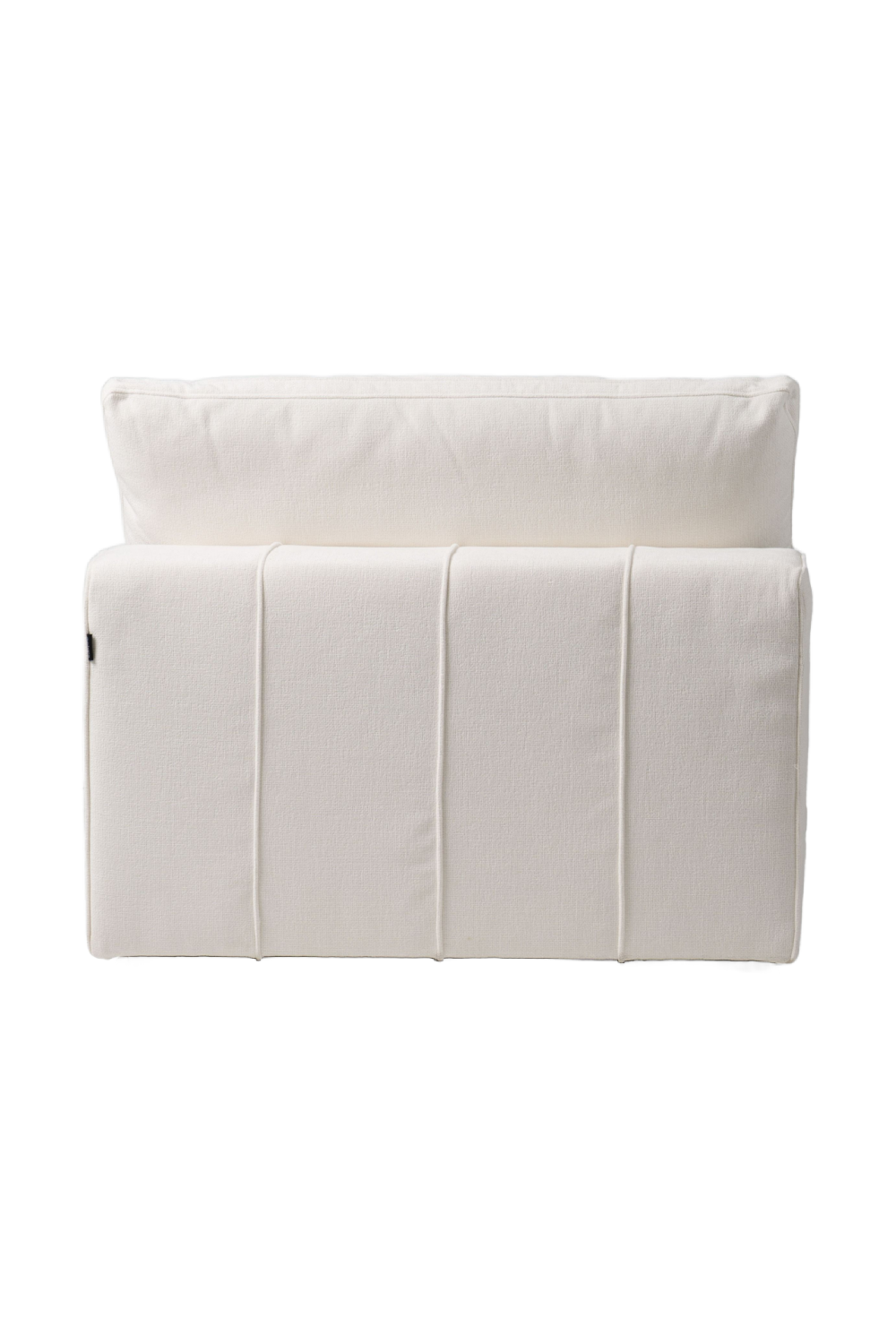 White Armless Modular Sofa | Oroa.com