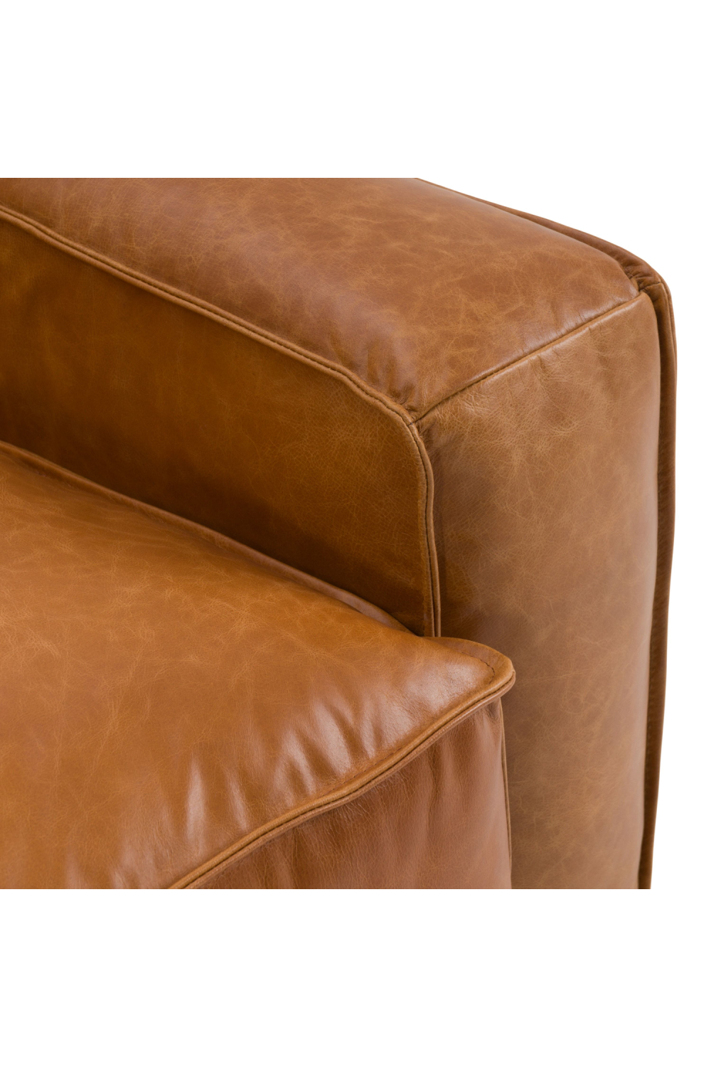 Brown Leather Sectional Sofa | Oroa.com
