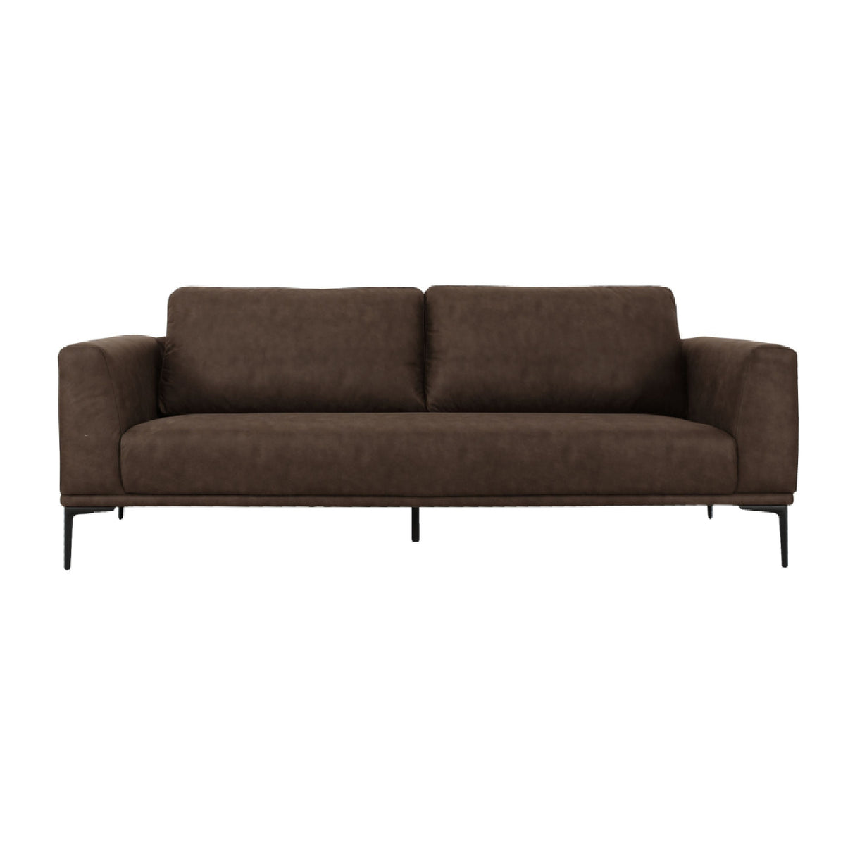 Brown Fabric Sofa | Oroa.com