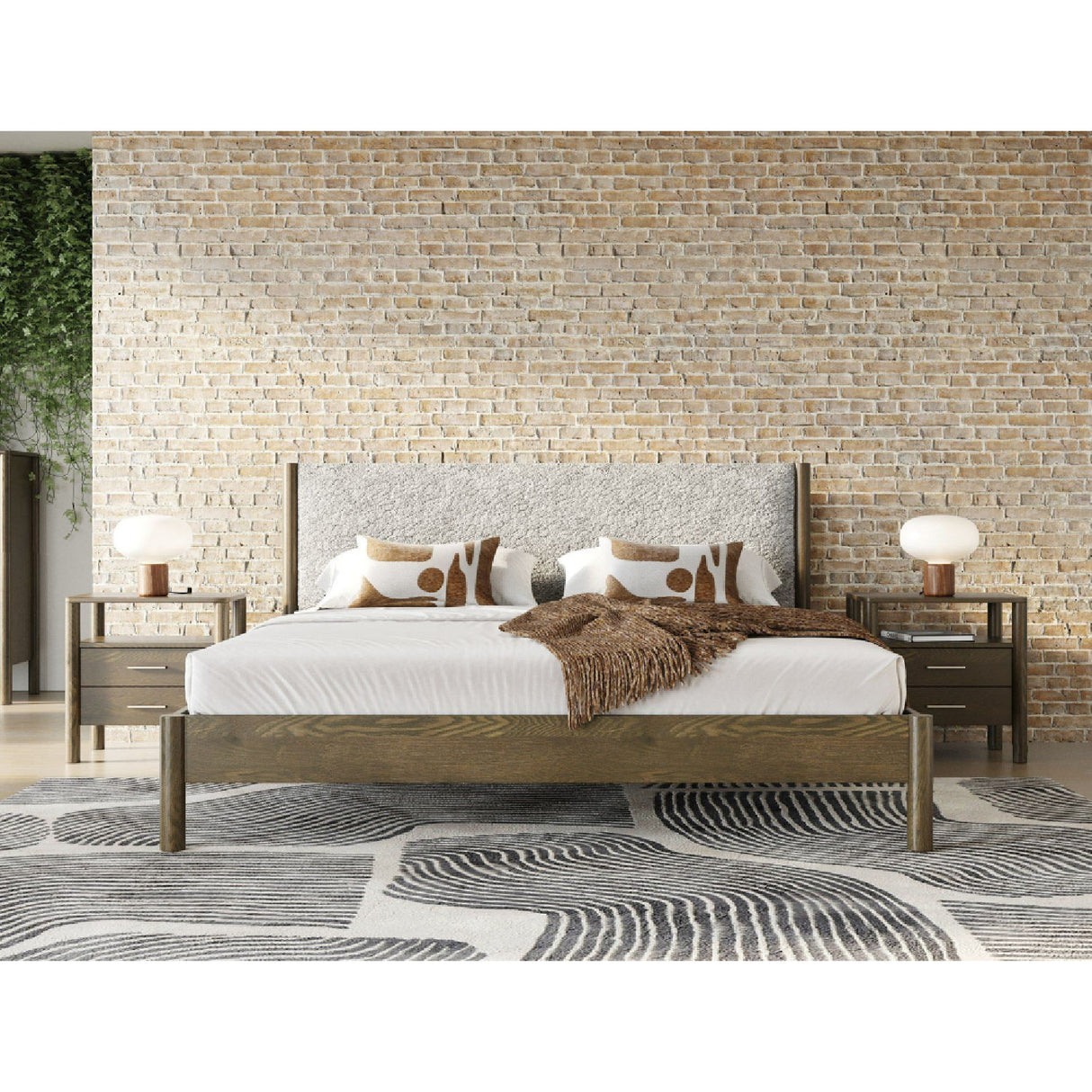 Solid Wood Bed | Oroa.com