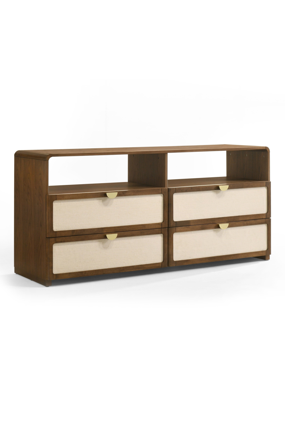 Natural Burlap 4-Drawer Dresser | Oroa.com