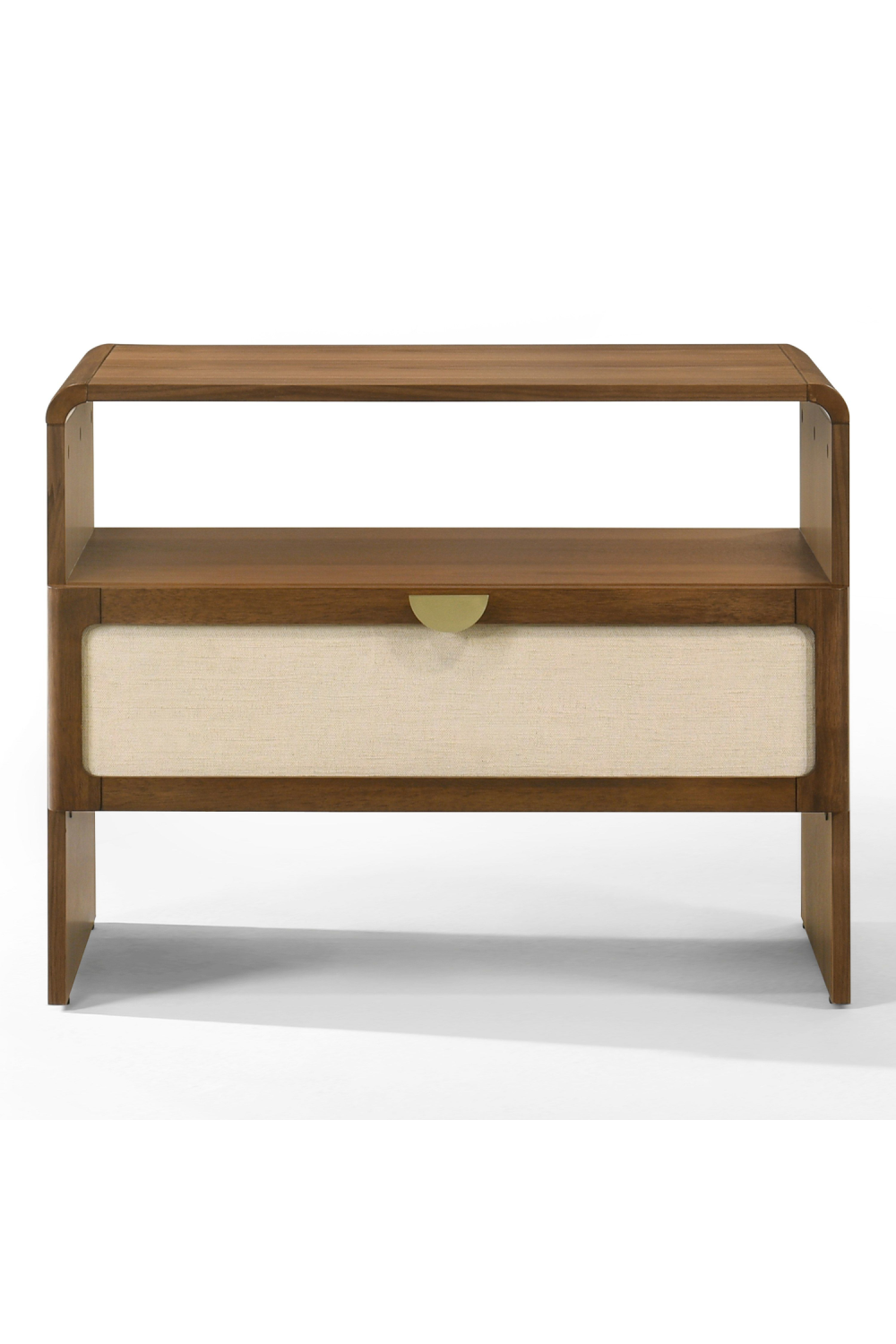 Natural Burlap Nightstand | Oroa.com