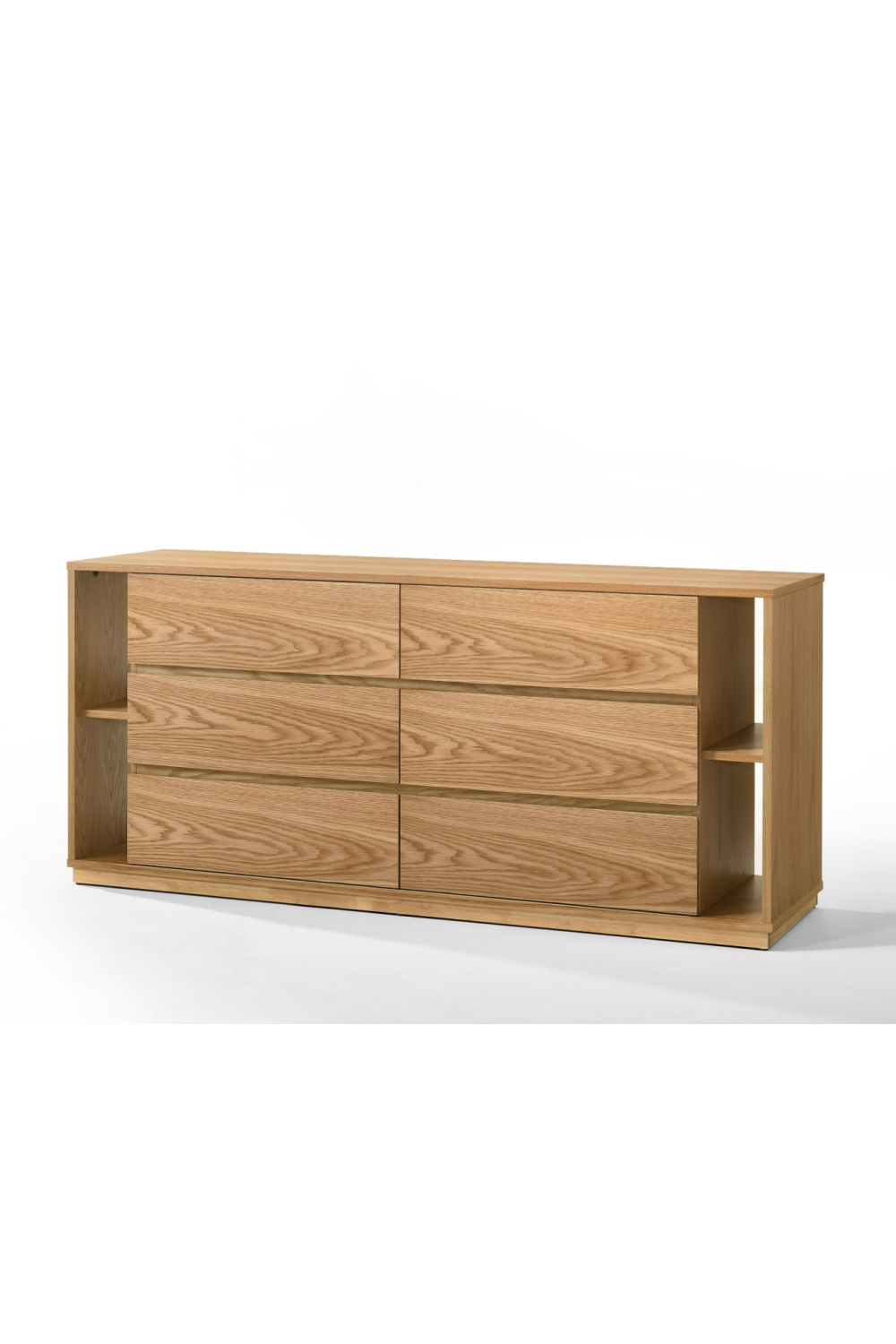 Natural Oak 6-Drawer Dresser | Oroa.com