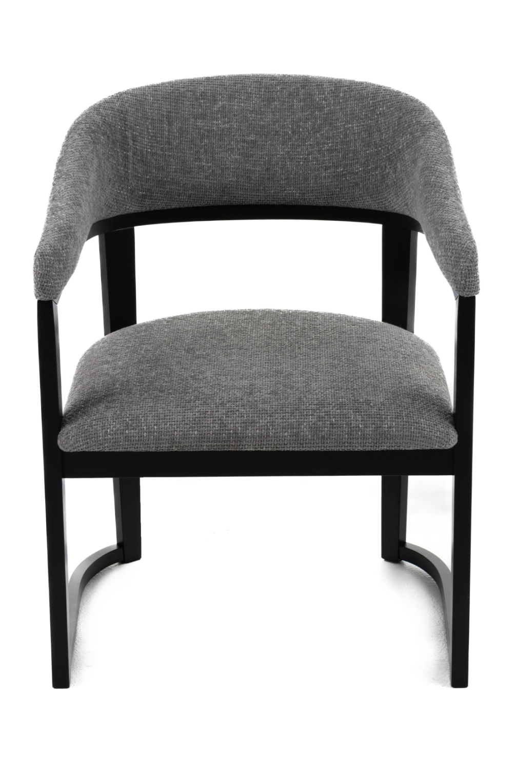 Rubberwood Framed Gray Dining Chair | Oroa.com